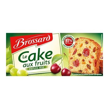 Brossard Cake Fruits 500g
